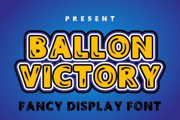 Ballon Victory: A Font That Brings Joy to Your Designs