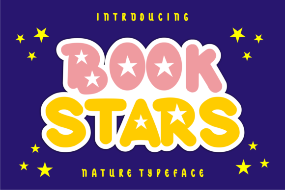 Capturing Attention with the Book Stars Display Typeface