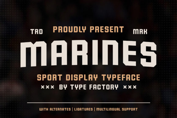 Designing with Impact: The Marines Typeface for Bold Branding