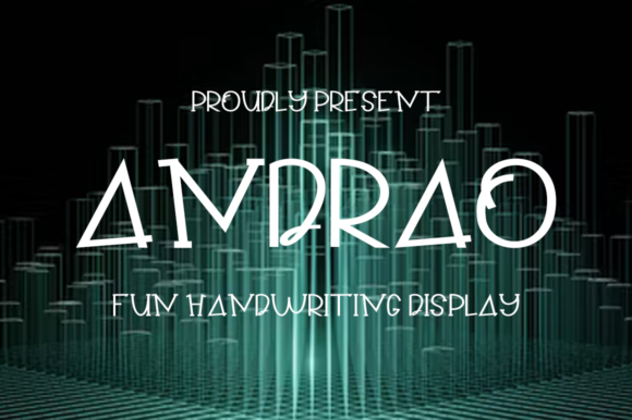 Discover Andrao: The Modern Display Typeface