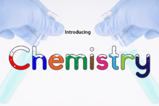 Discover Chemistry: The Display Font for a Personal Touch