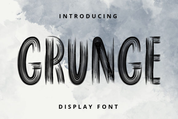 Exploring the Grunge Typeface: Bold, Authentic, and Full of Character
