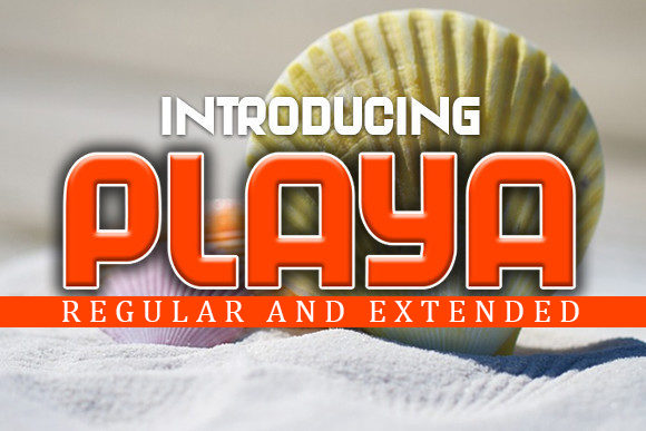 Playa: The Display Font That Elevates Creative Projects